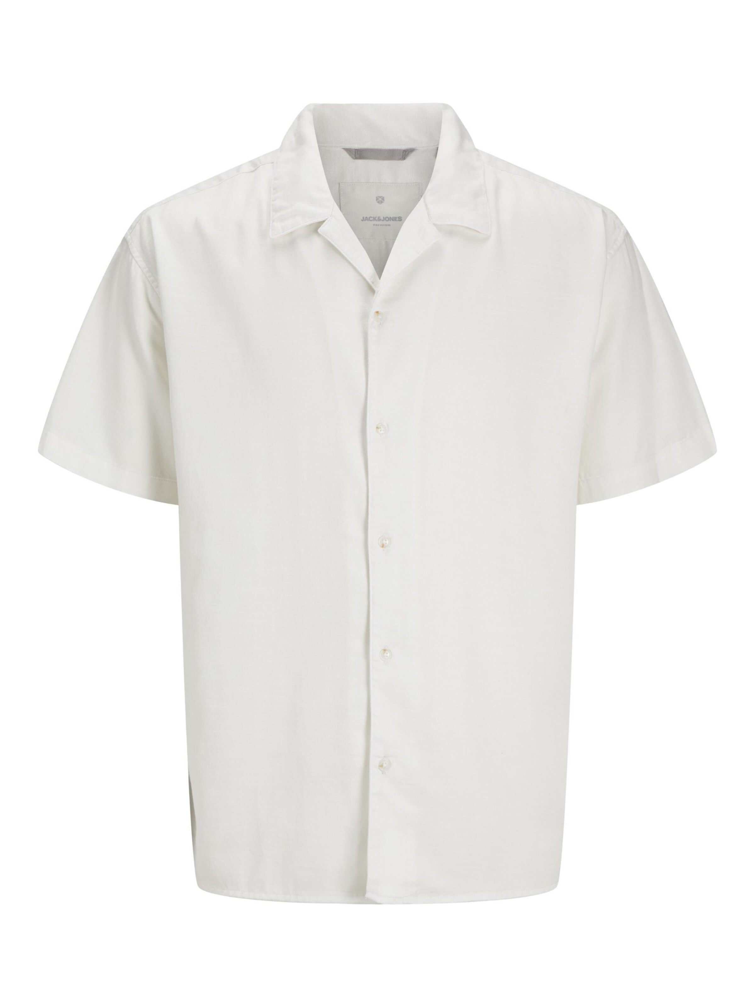 JACK & JONES Comfort fit Overhemd in Wit: voorkant