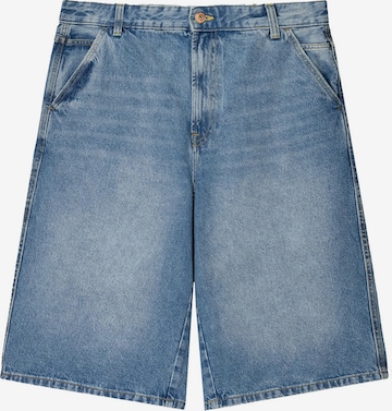 Bershka Baggy Farkut värissä sininen: etupuoli