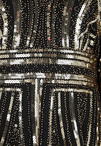 NAEMI - Vestido de cocktail em ouro