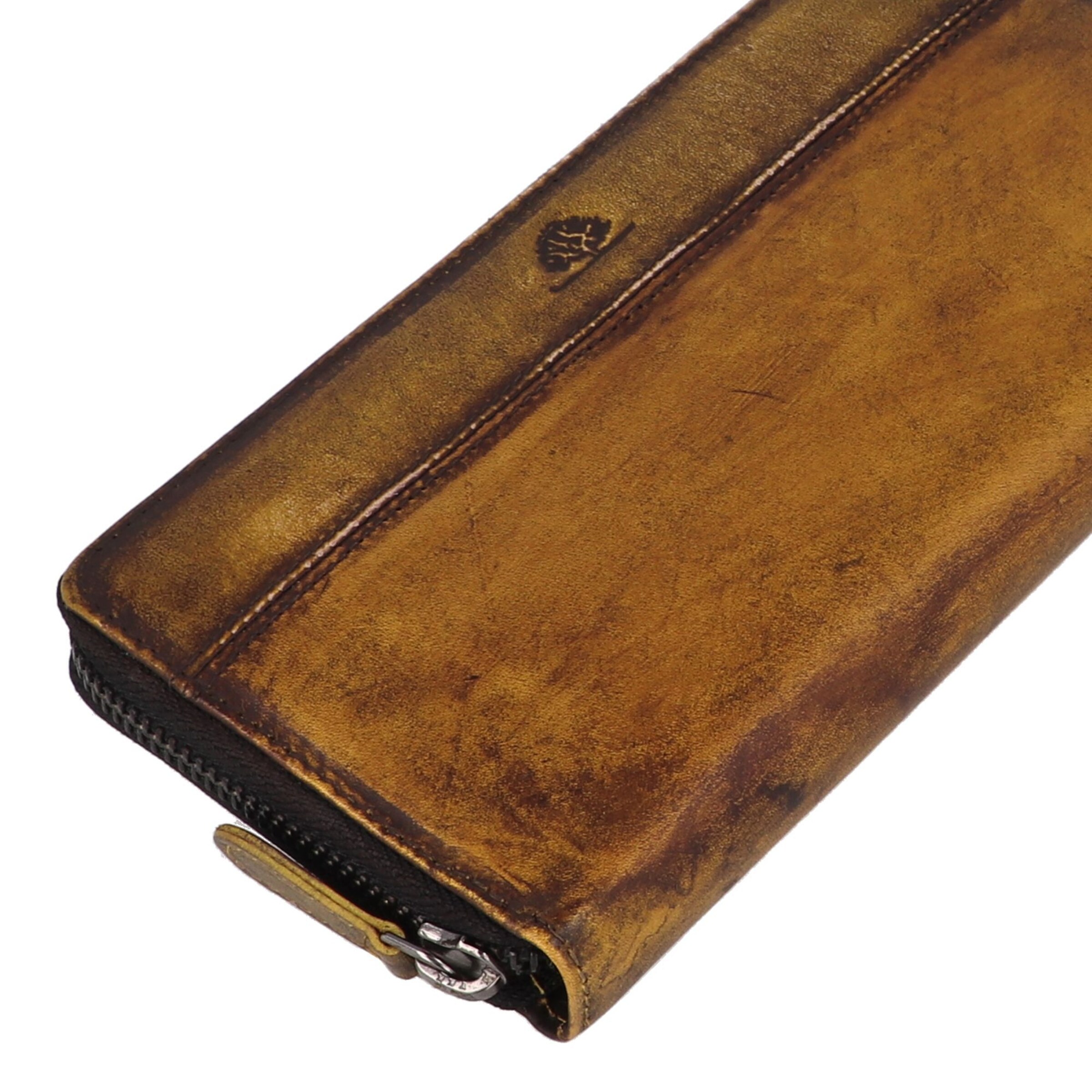 GREENBURRY Wallet 'Destressed' in Brown