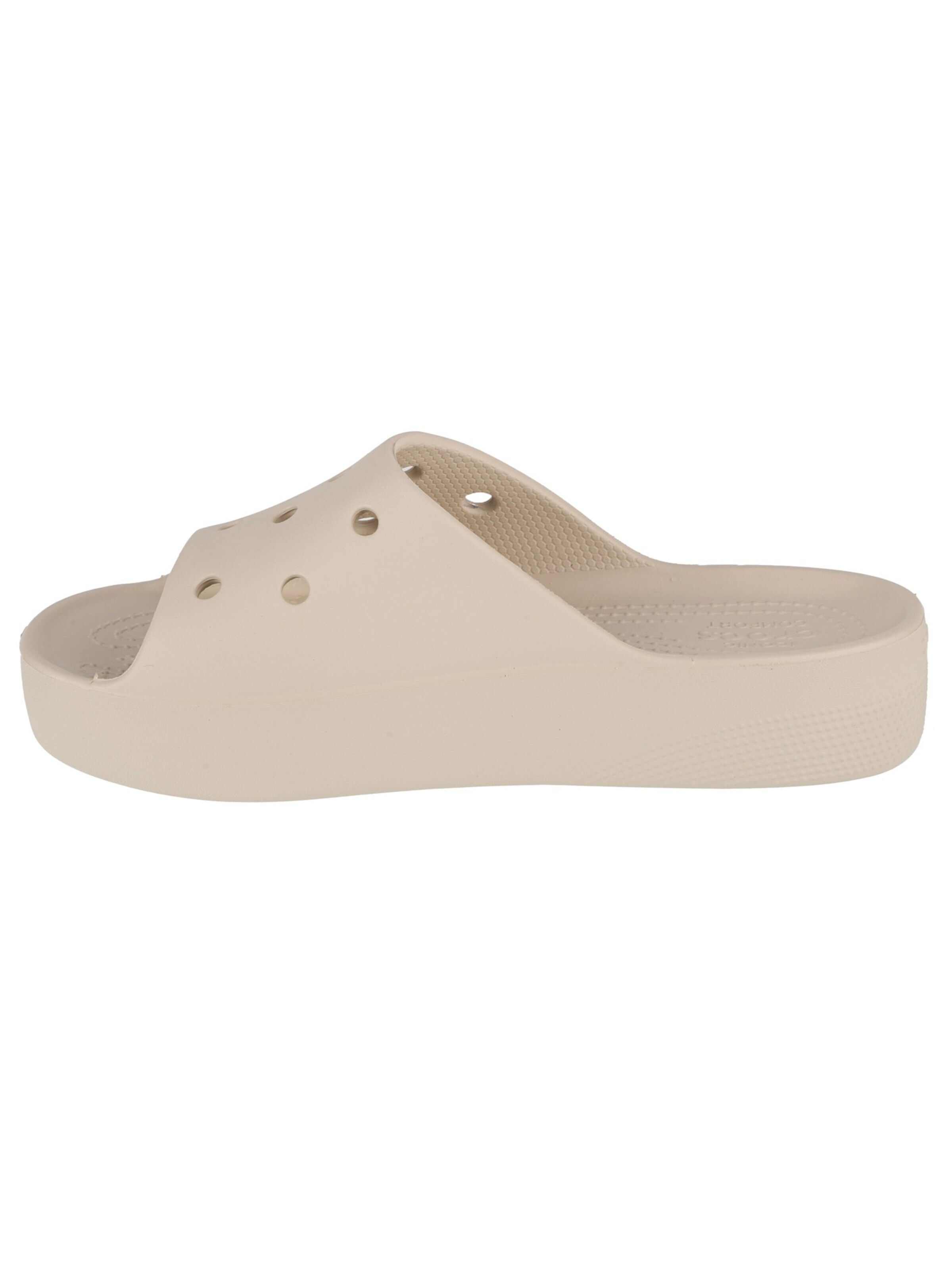 Crocs Strand-/Badeschuh‌‌‌‌‌‌ in Beige: Vorderseite
