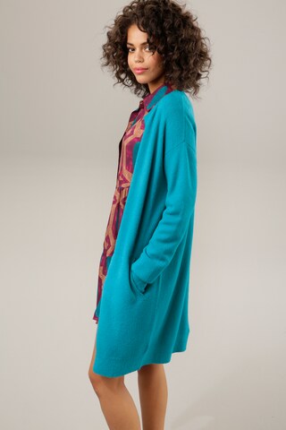 Aniston CASUAL Strickjacke in Blau