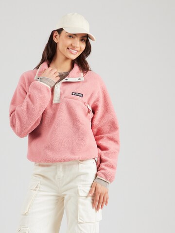 Pull-over de sport 'Helvetia II' COLUMBIA en rose : devant