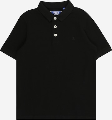 T-Shirt 'JJEPAULOS' Jack & Jones Junior en noir : devant