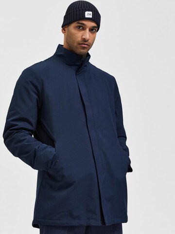 SELECTED HOMME Funktionsjacke 'Peel' in Blau