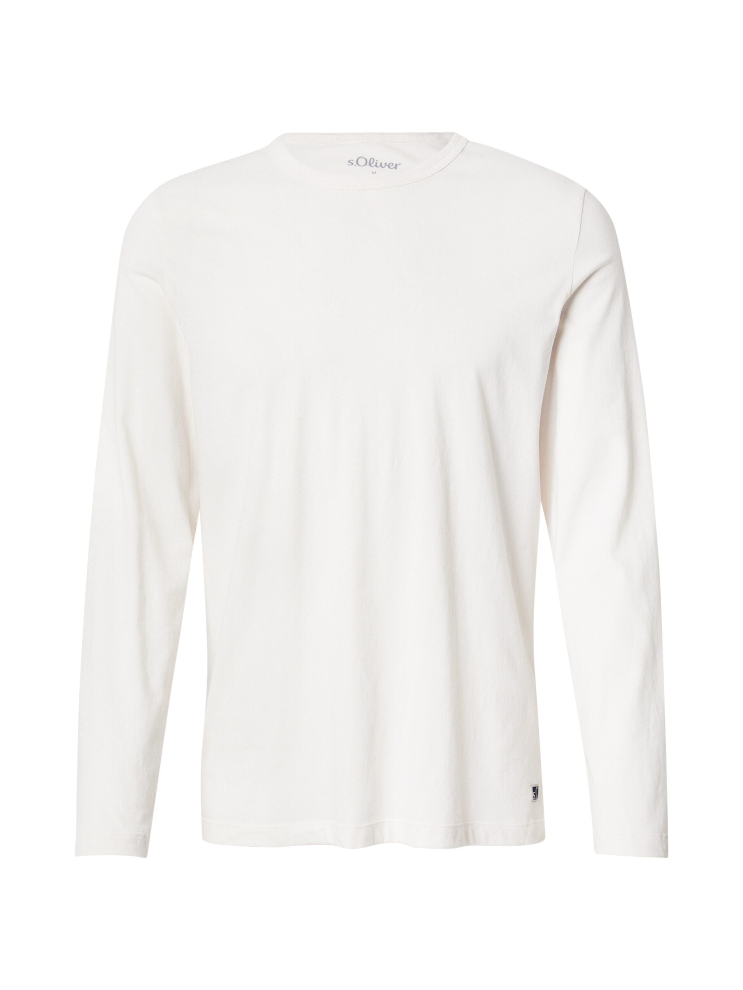 s.Oliver Тениска в бяло: отпред