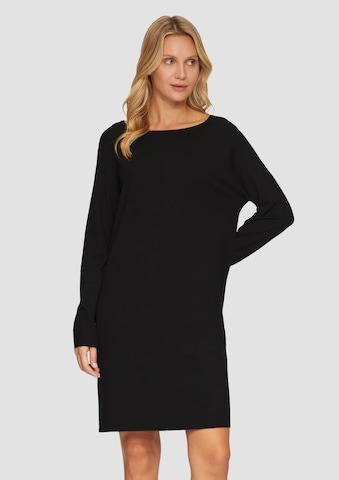 Robes en maille s.Oliver en noir : devant