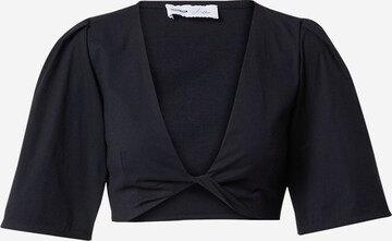 millane - Blusa 'Fiona' en negro: frente