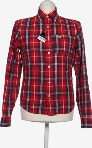 HOLLISTER Button Up Shirt in S in Red: front