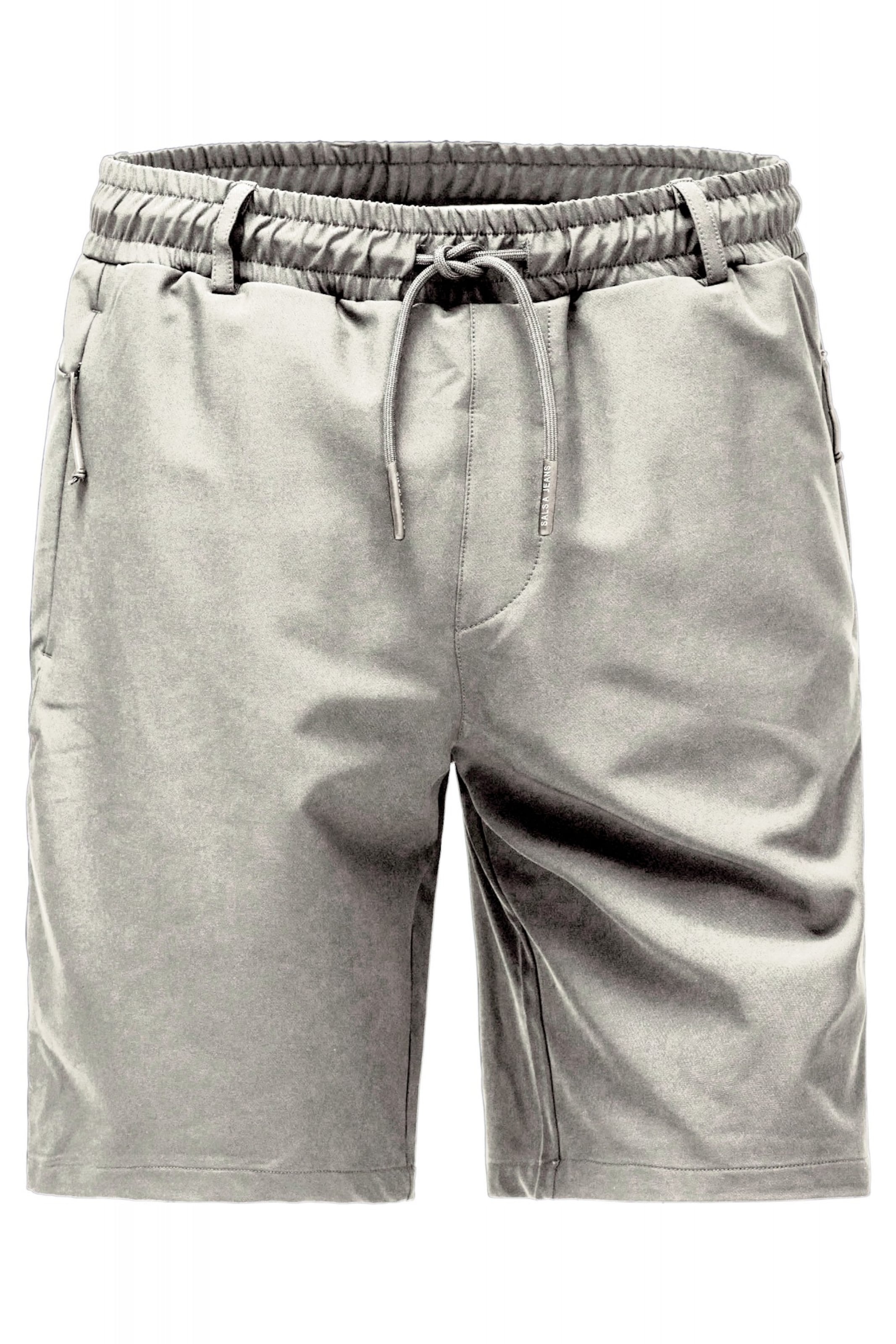 Salsa Jeans Zwemshorts in Beige: voorkant