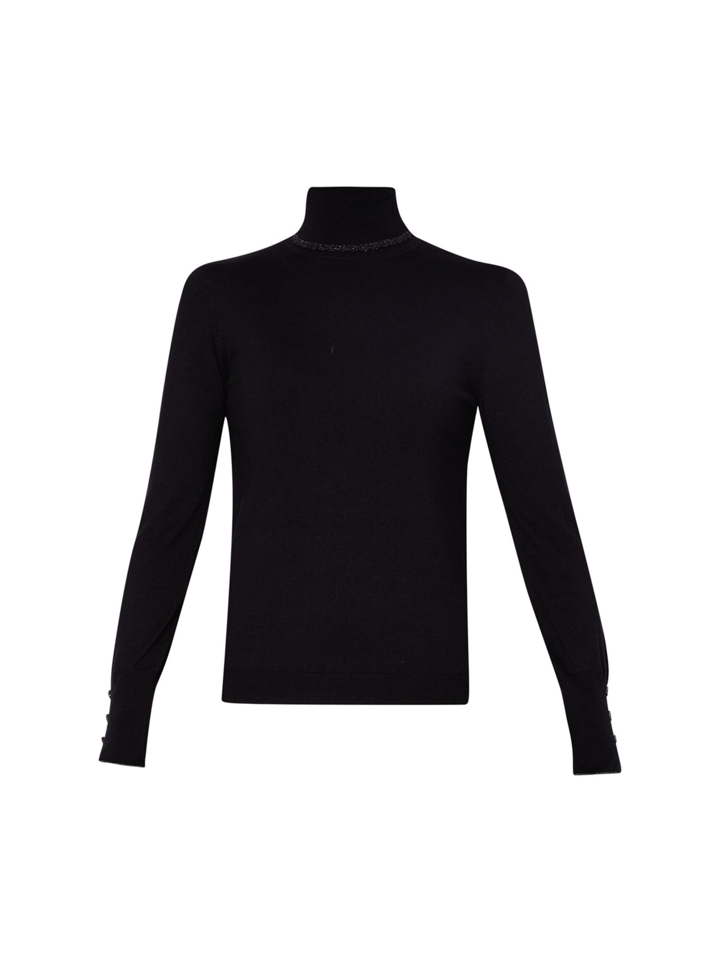 Pull-over Liu Jo en noir : devant