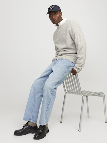 JACK & JONES Loosefit Jeans 'JJIEddie JJCooper' in Blau