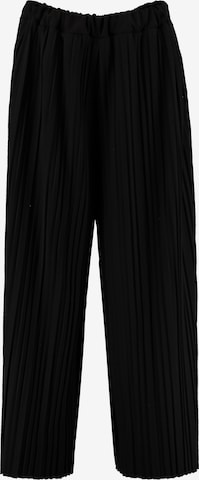 Wide leg Pantaloni 'Xenia' de la Hailys pe negru: față