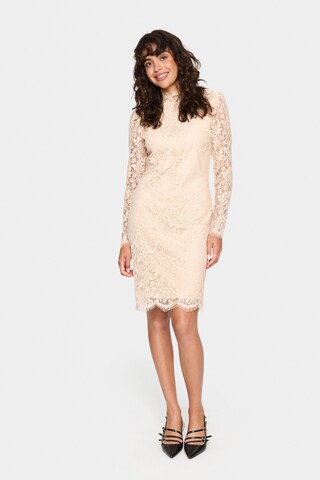SAINT TROPEZ Dress 'Ganna' in Beige