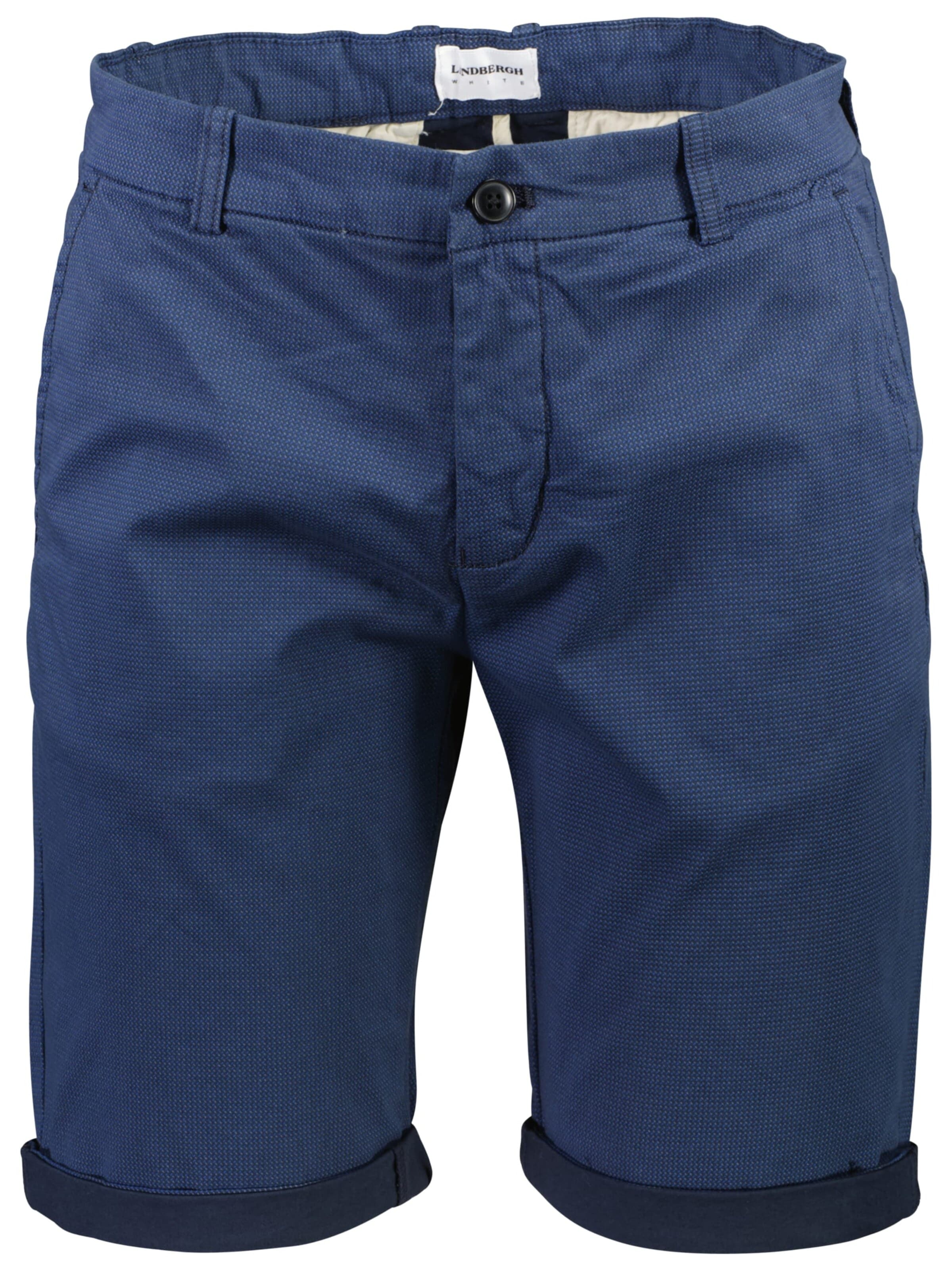 Regular Pantalon chino Lindbergh en bleu : devant