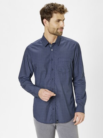 PADDOCKS Regular Fit Hemd in Blau: predná strana