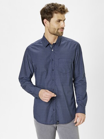 PADDOCKS Regular fit Button Up Shirt in Blue: front