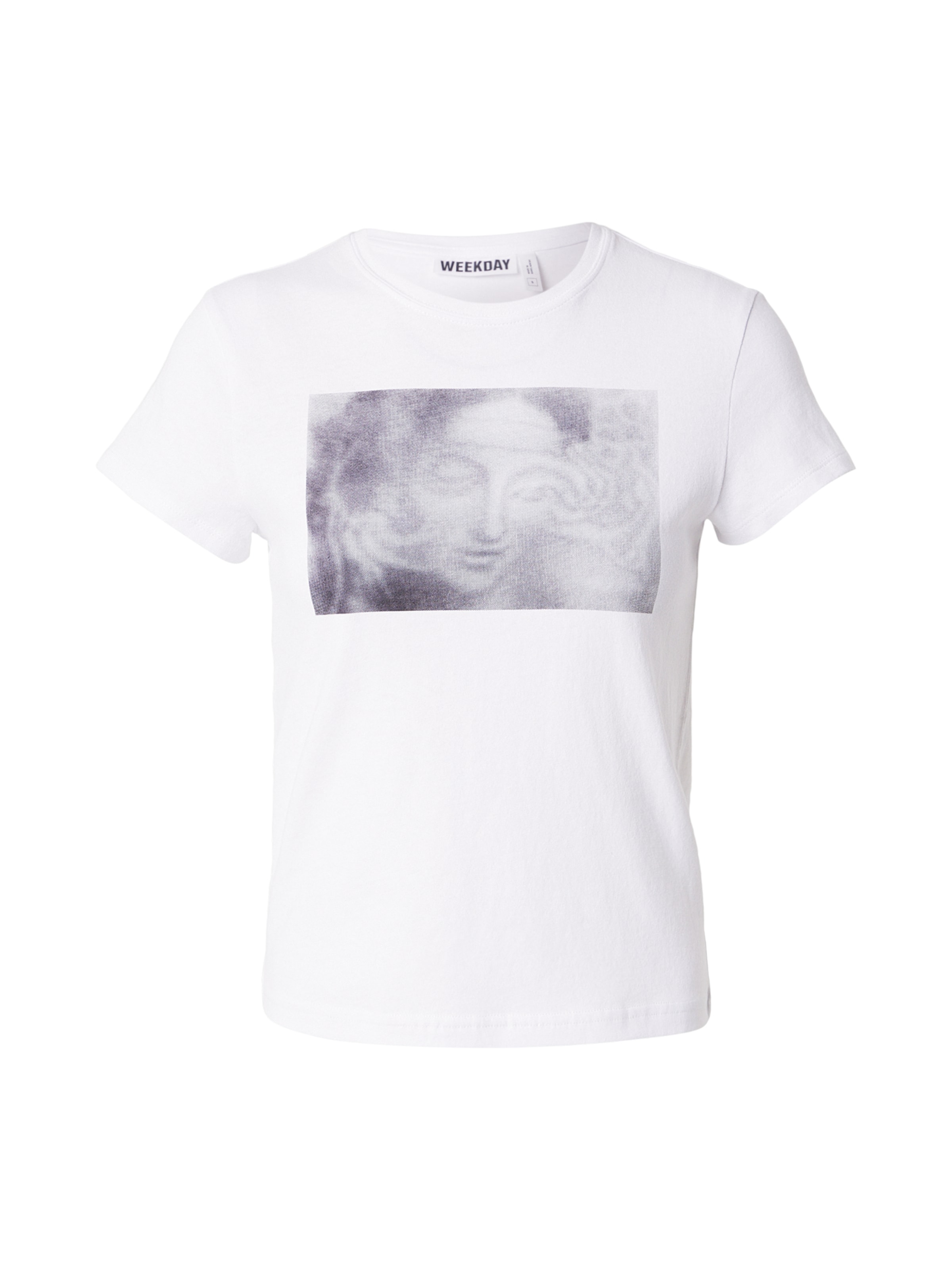 WEEKDAY Shirt in White: front