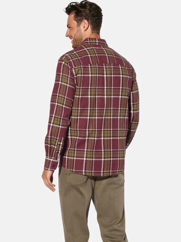 BABISTA Regular fit Button Up Shirt 'Saltinora' in Red