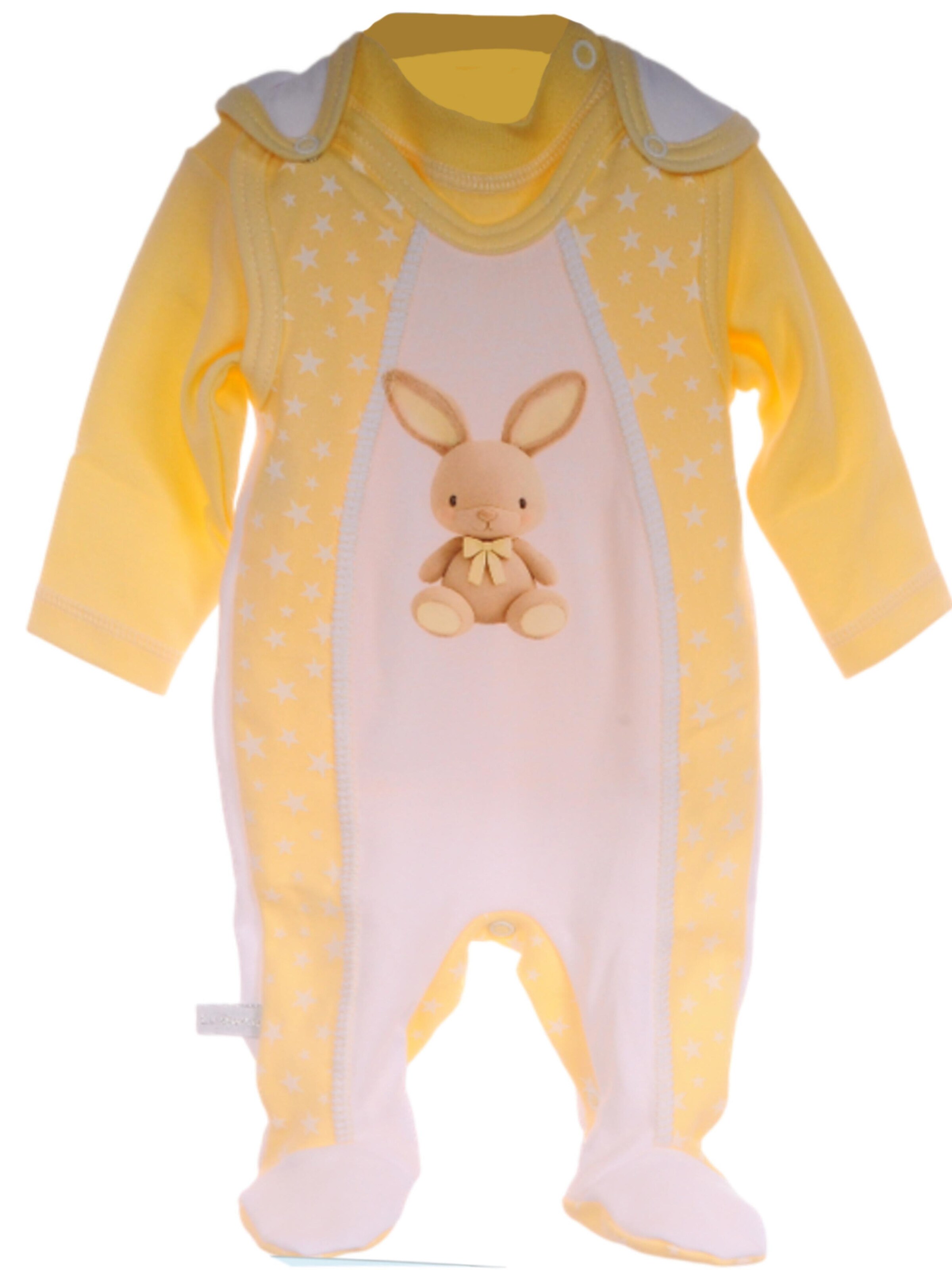 La Bortini Set in Yellow: front