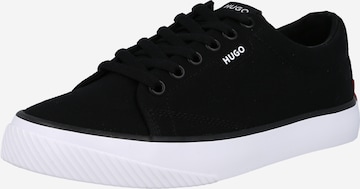 Sneaker low 'Dyer' de la HUGO Red pe negru: față