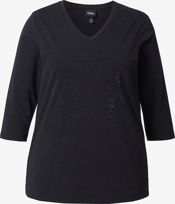 Ulla Popken Shirt in Black: front
