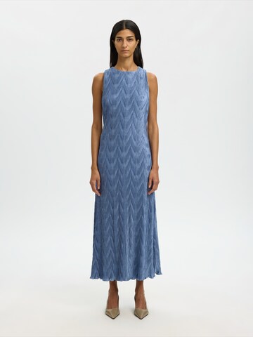 SELECTED Jurk 'SLFANYA' in Blauw: voorkant