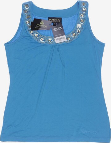 POMPÖÖS Top & Shirt in M in Blue: front