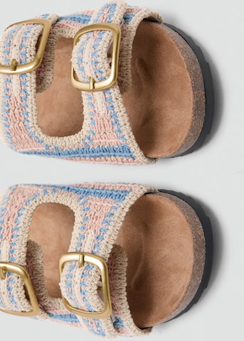 MANGO KIDS Pantolette 'Vale' in Weiß