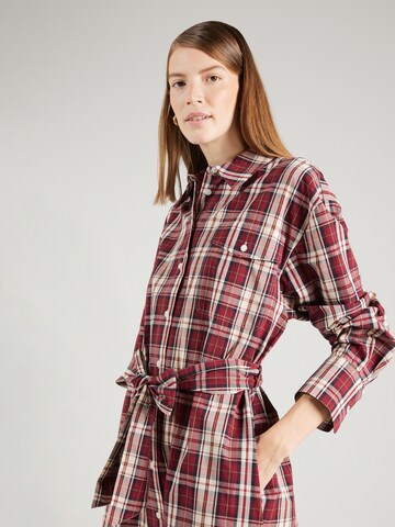 Rochie tip bluză de la TOMMY HILFIGER pe roșu