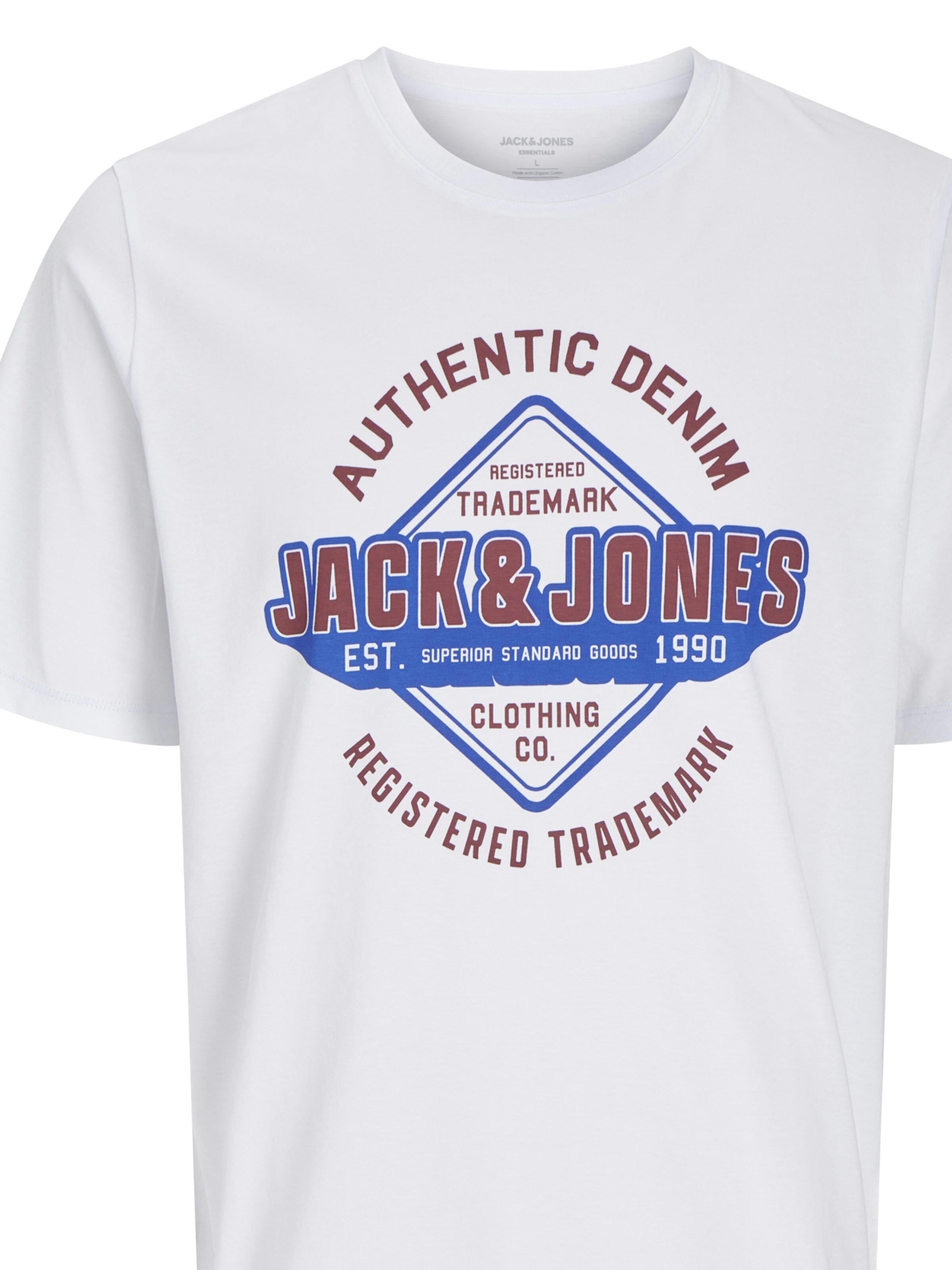 Maglietta di JACK & JONES in bianco