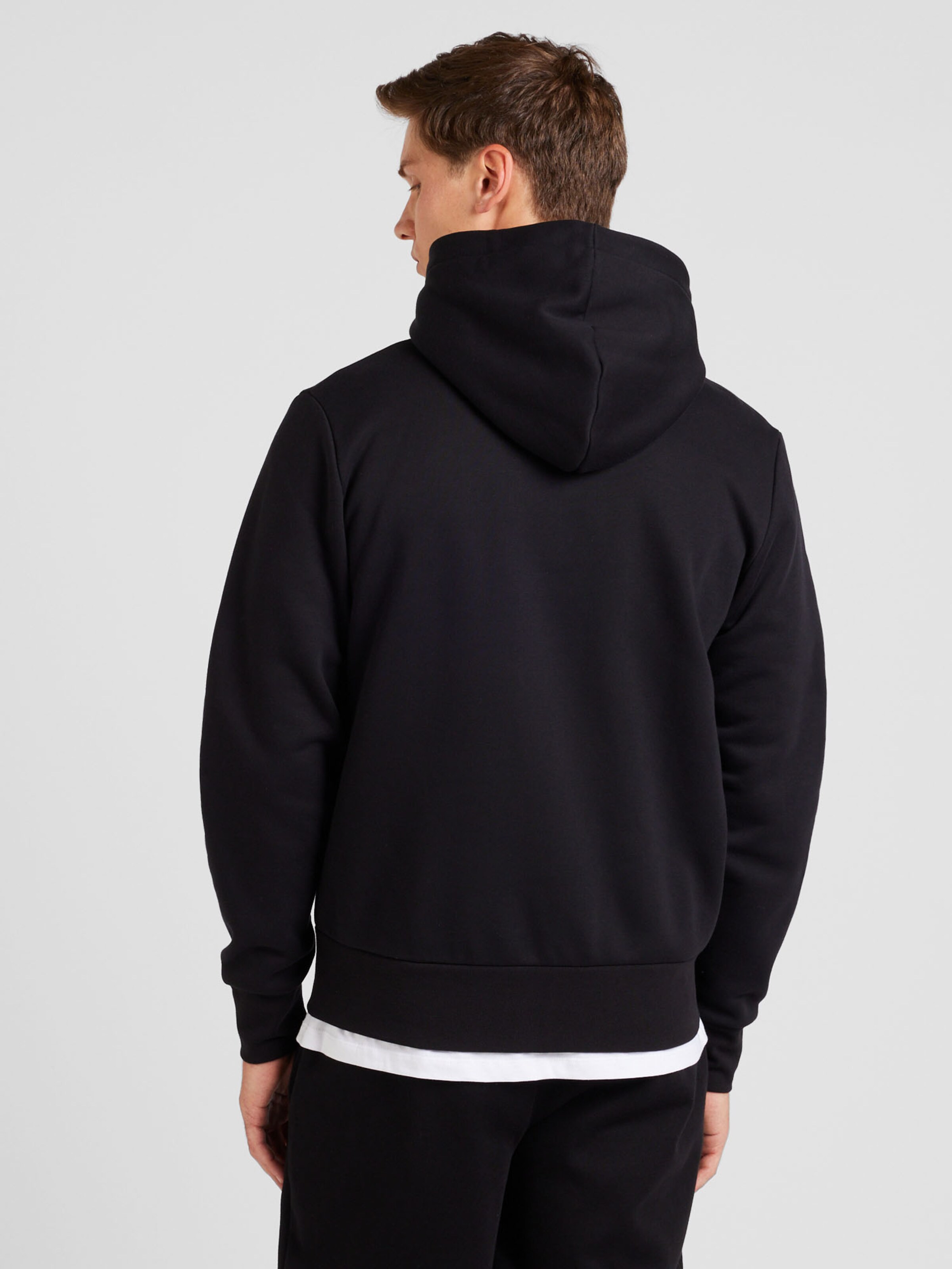 Calvin Klein Sweat jacket in Black ABOUT YOU