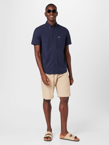 LACOSTE Regular fit Skjorta i blå