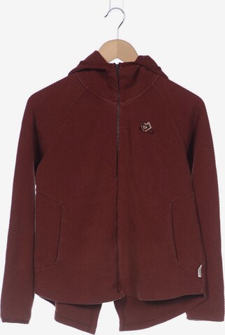 Maloja Sweatshirt & Zip-Up Hoodie in S in Brown: front