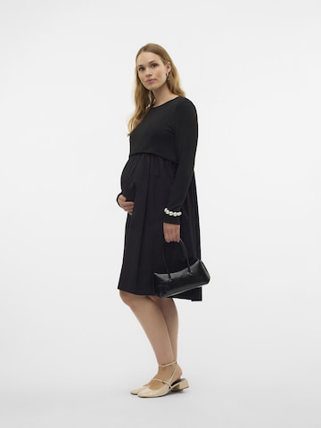 MAMALICIOUS Dress 'POLIA' in Black