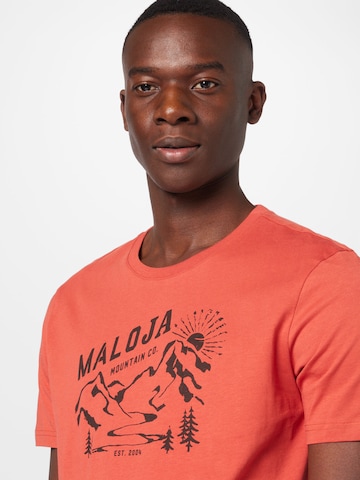 Maloja Functioneel shirt 'Korab' in Roze