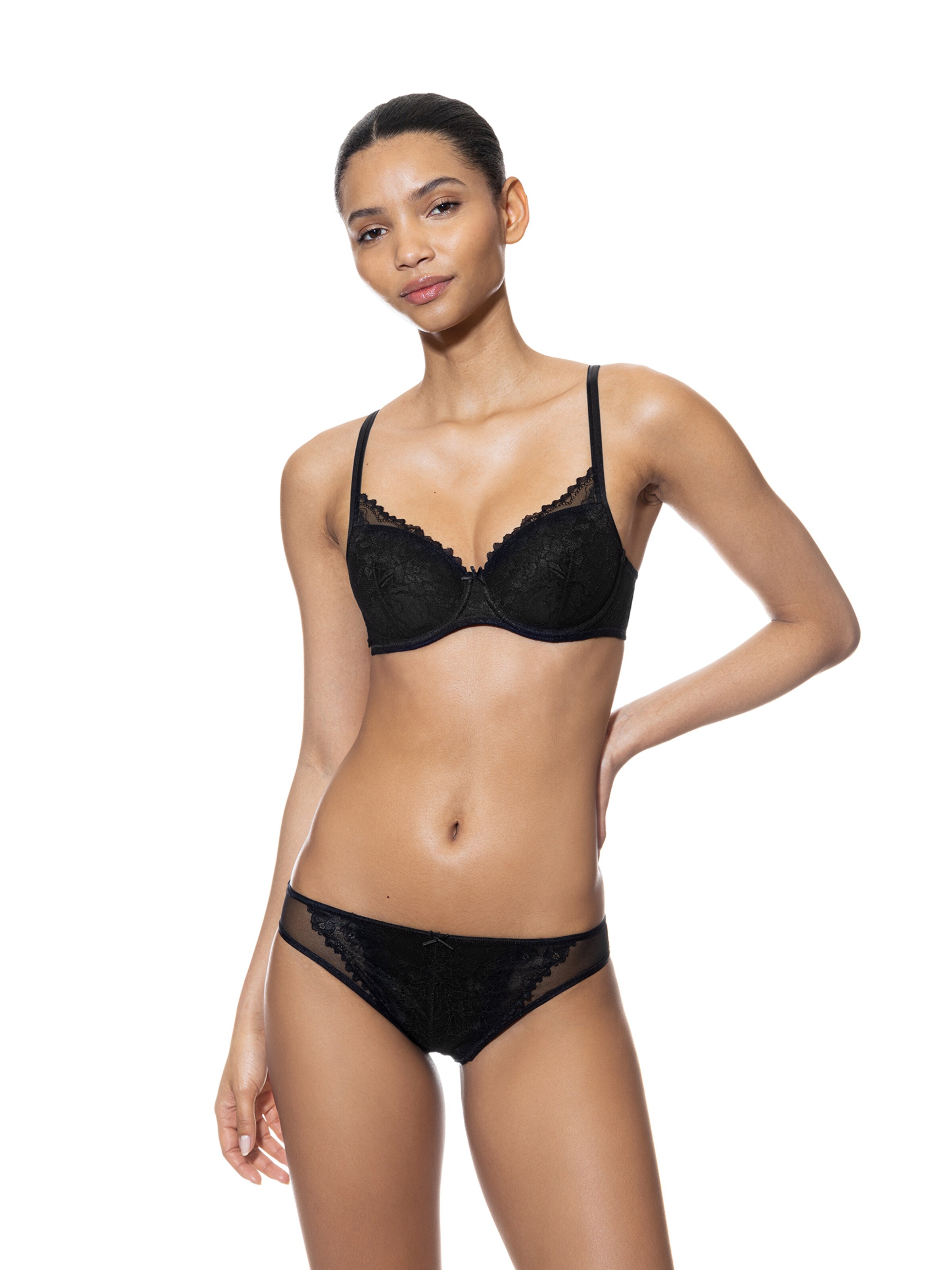 Soutien-gorge 'Fabulous' Mey en noir : devant