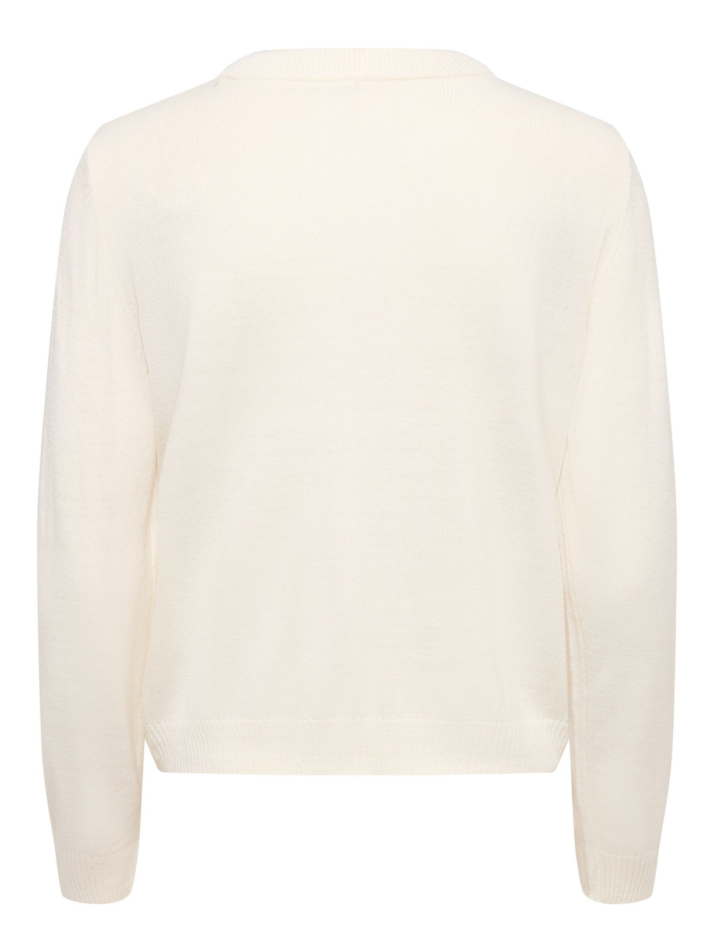Pullover 'XMAS ' di ONLY in bianco