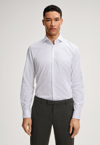 JOOP! Slim Fit Hemd 'Pares' in Weiß