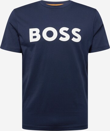 BOSS Shirt 'Thinking 1' in Blue: front