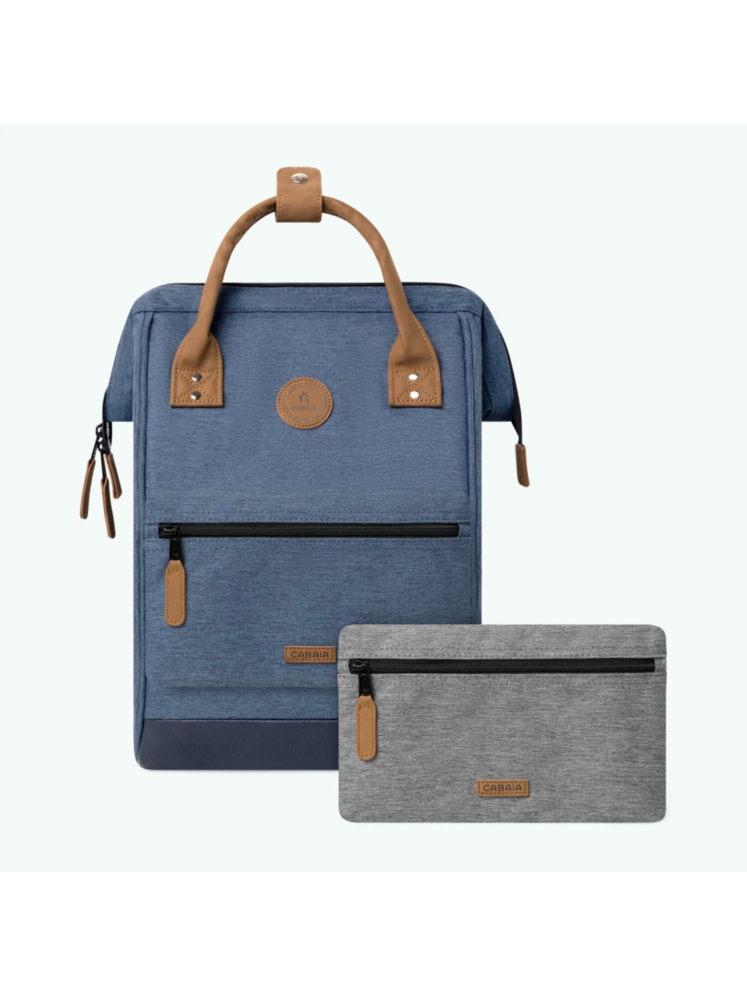 Cabaia Backpack 'Paris M' in Blue: front