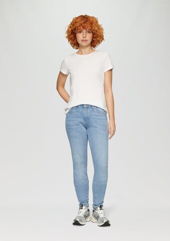 Skinny Jean 'Sadie' QS en bleu