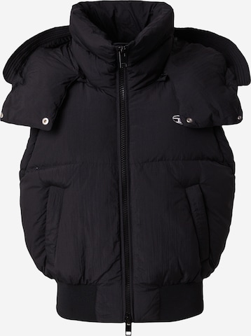 Gilet 'PEYT' DIESEL en noir : devant