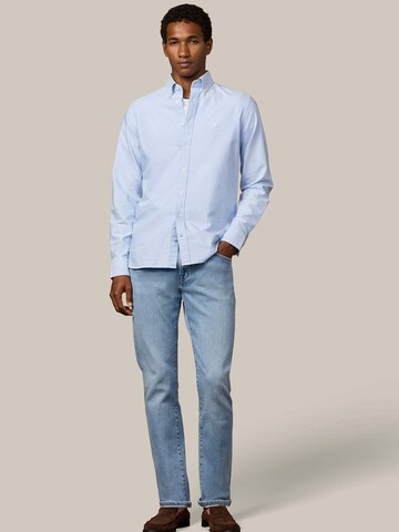 Hackett London Regular Fit Hemd 'Heritage' in Blau