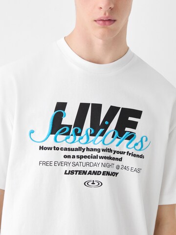 Bershka Bluser & t-shirts i hvid