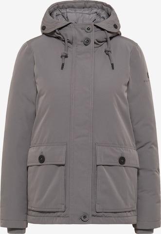 DreiMaster Klassik Winter Jacket in Grey: front