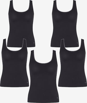 SLOGGI Top 'Pure Comfort' in Zwart: voorkant