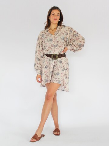 Honnête Atelier Zomerjurk 'Abby' in Gemengde kleuren: voorkant