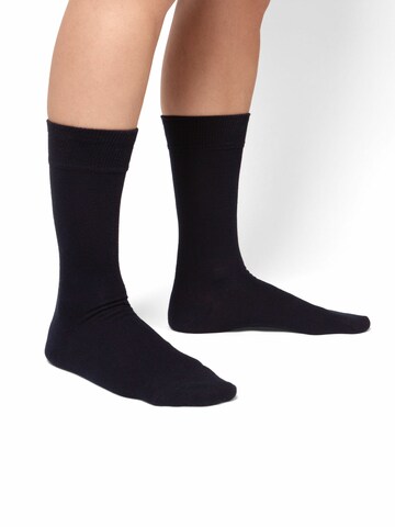 Chaussettes DillySocks en noir : devant