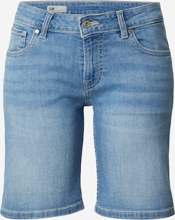 Pepe Jeans Slimfit Jeans 'POPPY' i blå: framsida
